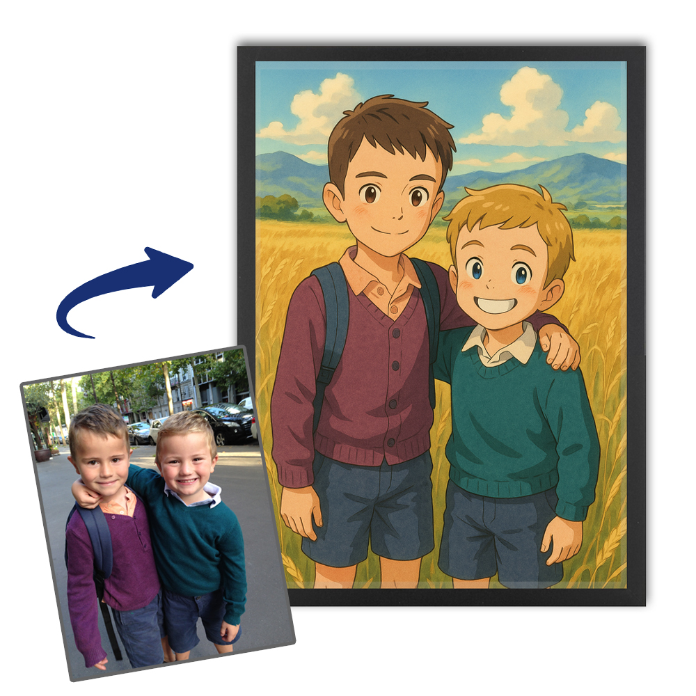 Retratos em estilo cartoon Retratos em estilo cartoon