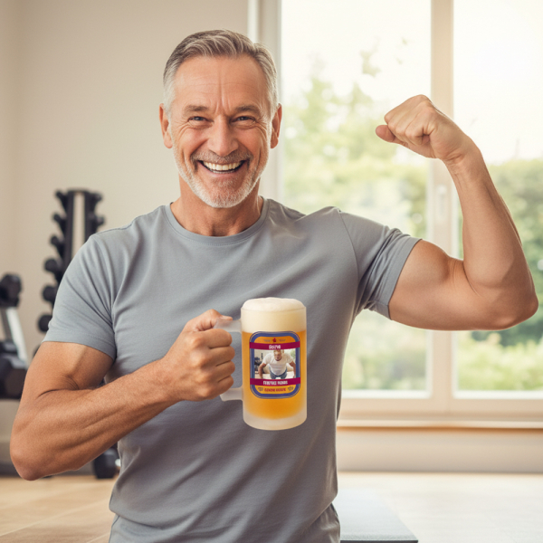 Caneca de cerveja com foto Caneca de cerveja com foto