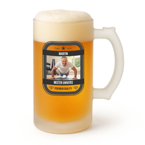 Caneca de cerveja com foto Caneca de cerveja com foto