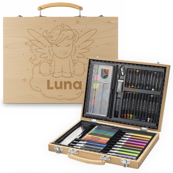 Estojo de desenho unicórnio personalizado Estojo de desenho unicórnio personalizado
