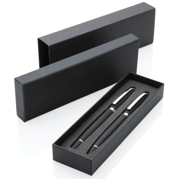 Conjunto de canetas de tinta e roller deluxe personalizado Conjunto de canetas de tinta e roller deluxe personalizado