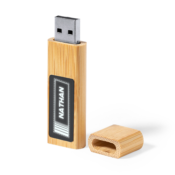 Pen drive luminosa de 16 GB gravada Pen drive luminosa de 16 GB gravada