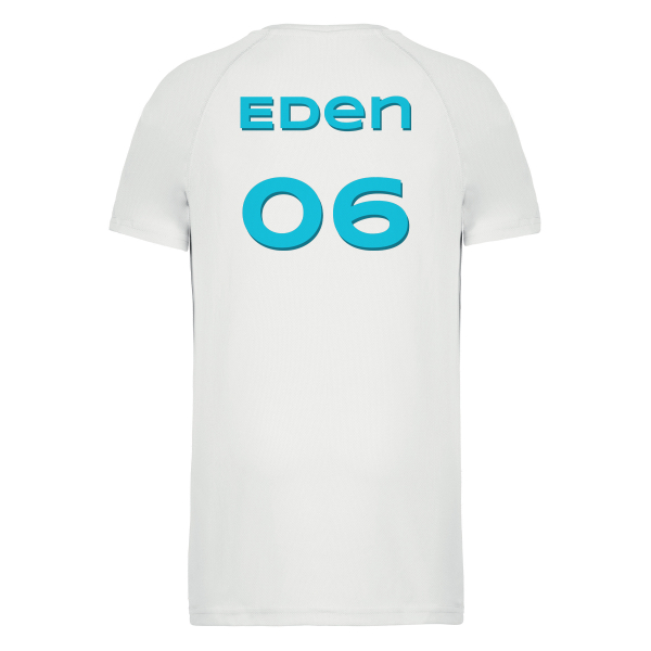 T-shirt desportivo personalizado Número da camisola T-shirt desportivo personalizado Número da camisola