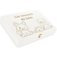 Caixa branca personalizada