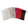 Saco de cor em organza