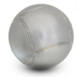 Bolas de pétanque riscada