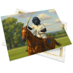 Tela canvas sobre estirador