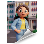 P&oacute;ster sem moldura