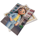 Tela canvas sobre estirador