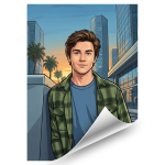 P&oacute;ster sem moldura