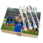 Conjunto de talheres em estojo