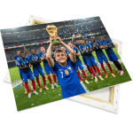 Tela canvas sobre estirador