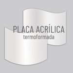 Placa acrílica