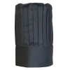 Chapéu de cozinheiro alto preto