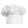 Touca de chef branca (criança)