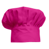 Touca de chef fúcsia (criança)
