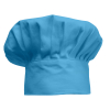 Touca de chef turquesa (criança)