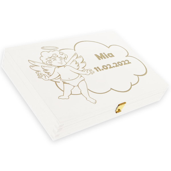 Talheres personalizados pequeno anjo