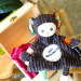 Caixa e peluche Déglingos personalizados