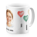 Caneca Personalizada Bal&otilde;es Cora&ccedil;&atilde;o
