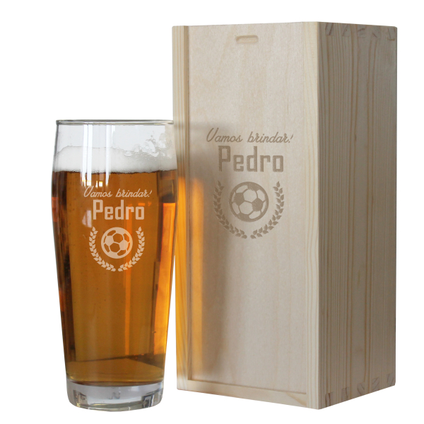 Caneca de cerveja do desportista personalizada