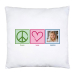 Almofada Peace & Love foto Almofada Peace & Love foto