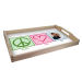 Bandeja personalizada Peace & Love foto Bandeja personalizada Peace & Love foto