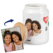 Biscoiteira personalizada Balões Coração Biscoiteira personalizada Balões Coração