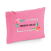 Bolsa estampada flores em aguarela