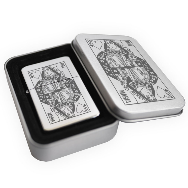 Isqueiro Star® Jogo de cartas personalizado