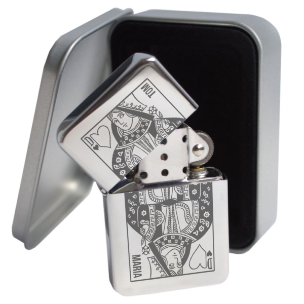 Isqueiro Star® Jogo de cartas personalizado