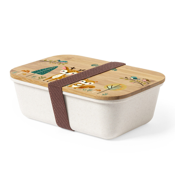 Caixa para lanche floresta encantada