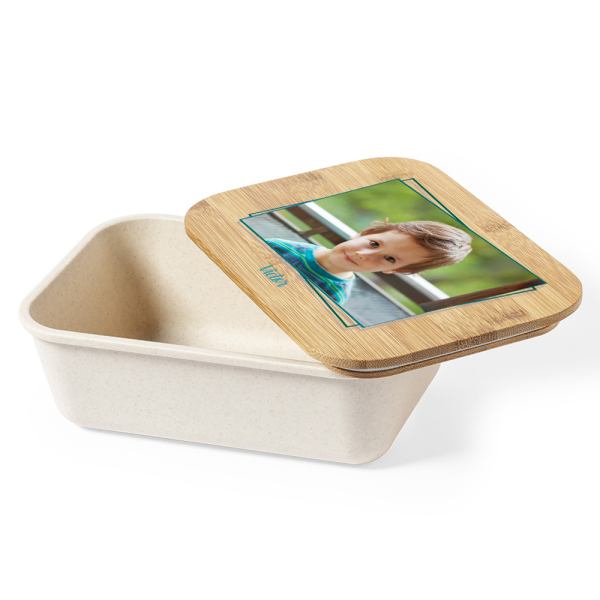 Caixa para lanche com foto e nome