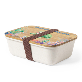 Caixa para lanche personalizada com decorao aqutica