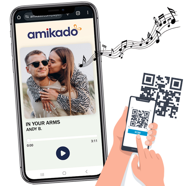 Canção personalizada em suporte digital