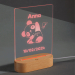Candeeiro LED personalizado com animais