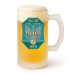 Caneca de cerveja com motivo da águia real