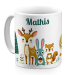 Caneca floresta encantada personalizada