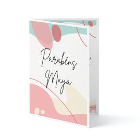 Cart�o de felicita��es Harmony