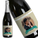 Champanhe personalizado brasão foto