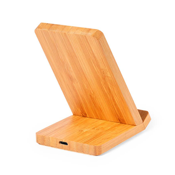 Carregador sem fio luminoso com suporte