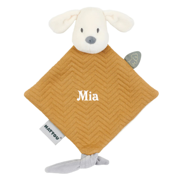 Charlie, o cão caramelo, mini peluche
