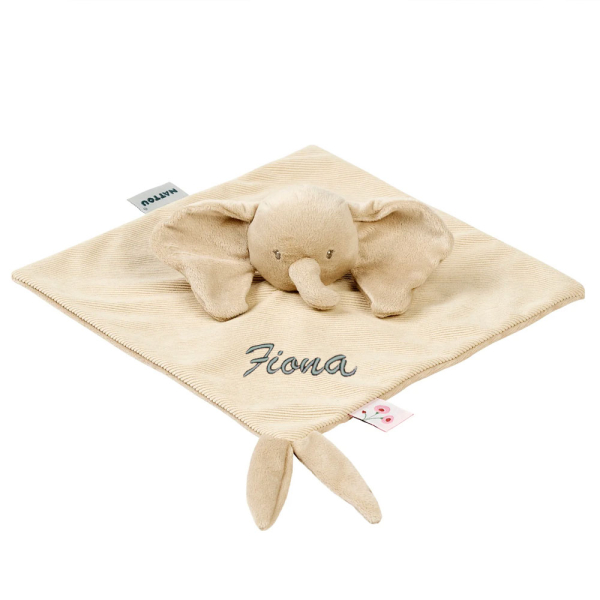 Cobertor Fanfan o elefante bordado