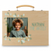Estojo de desenho personalizado com foto e nome