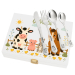 Coffret animais da quinta e os seus talheres personalizados Coffret animais da quinta e os seus talheres personalizados