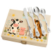 Coffret animais da quinta e os seus talheres personalizados Coffret animais da quinta e os seus talheres personalizados