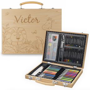 Estojo de desenho savana personalizado
