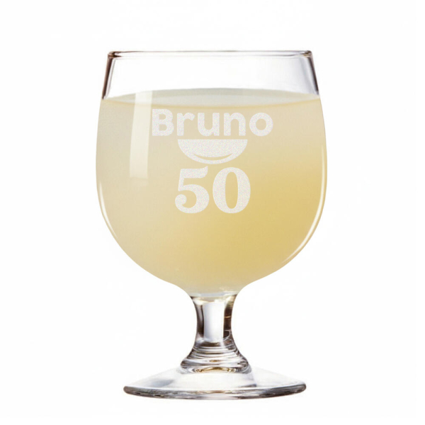 Copo de licor personalizado anivers&aacute;rio