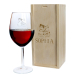 Copo de vinho Amor gravado