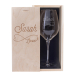 Copo de vinho Amor gravado